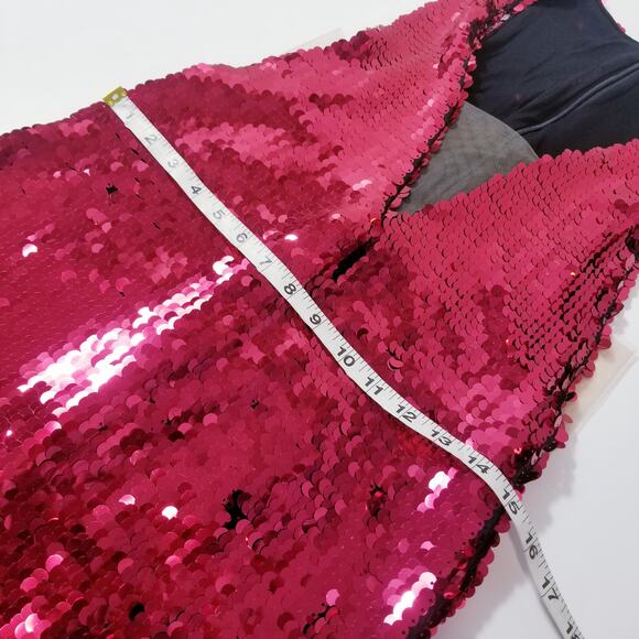 Revolve NBD Sequins Mini Cocktail Dress Christmas Holiday Disco - Picture 8 of 12